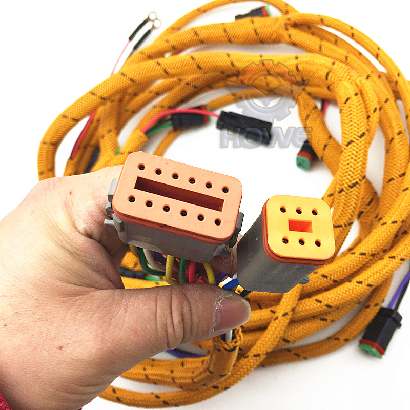 Construction Works Excavator Line Parts E322C E325C Hydraulic Pump Wire Harness 197-4328