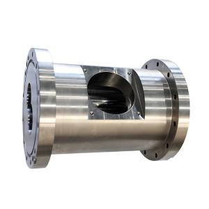 China SKD61 Plastic Parallel Twin Screw Barrel For PVC/PE/PP Pipe Profile Sheet Cable factory
