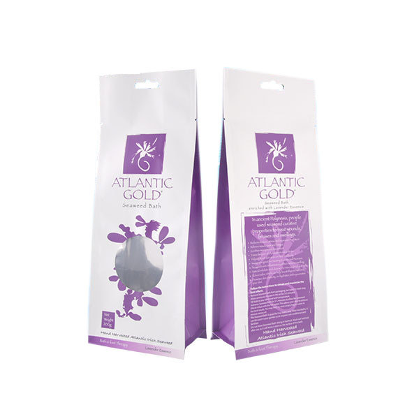 Flat Bottom Food Grade Eco Friendly Stand Up Pouches Coffee Packaging Degassing Valve