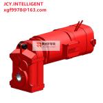 Helical Motor Gear Unit Parallel Shaft 19.31 Flange Mounted