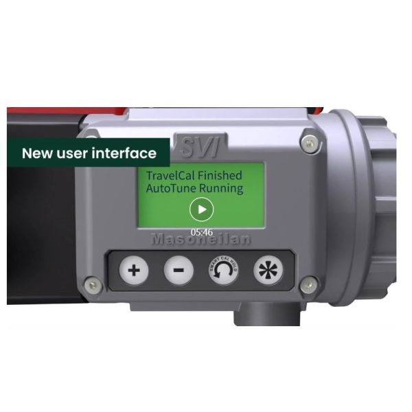 China Masoneilan SVI3 Digital Valve Positioner For Pneumatic Control Valve factory