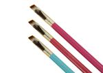 Synthetic Hair Angled Eye Brow Brush / Eyeshadow Makeup Brushes