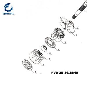 China Excavator Hydraulic Parts PVD2B36/38/40 Series Hydraulic Pump Parts factory