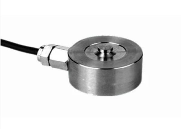 China Load Cell HZFS-017 round 120KN Stainless Steel round Mini Force Weight Sensor 5-10V for keyboard switch factory