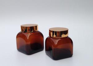 China 10ml 20ml Clear Frosted Empty Glass Cosmetic Jars For Creams And Lotions factory