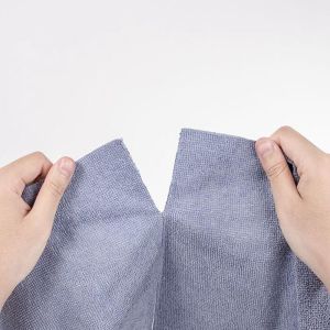 Tear-Off Disposable Microfiber Cloth Roll and 25x25cm or 30x30cm Pieces with