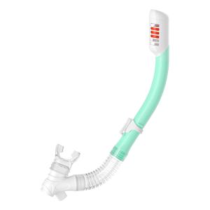 China Red Sport Training Underwater Diving Breathing Tube Silicone PVC Mouthpiece For Kids factory