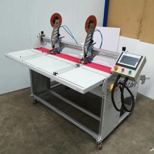 China Adhesive Tape Applicator Machine For Kraft Paper And PVC Board 0.1mm 110V factory