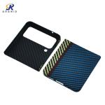 Mixed Colors Customized Logo Aramid Fiber Phone Case For Samsung Flip 4