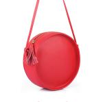 Genuien Leather Round Bags Simply Women Cross-body Bags Designer Small Handbags