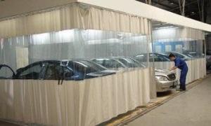 China Metal Sheld Wall Custom Pre-Station for Precision Vehicle Paint Preparation factory