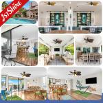 Fancy Classic Retro Wooden Ceiling Fan 5 Blade Pull Chain Switch
