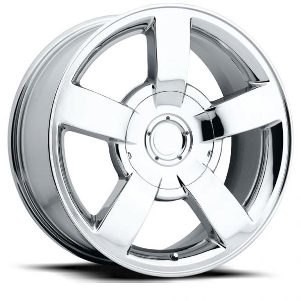6x5.5 +30 Chevy Tahoe Replica Wheels Silver 22 Inch Rims For Chevy Silverado