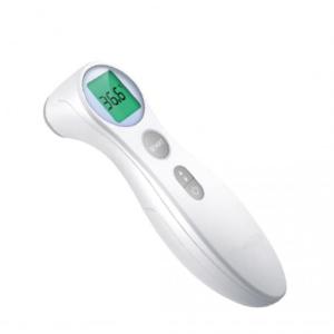 China Hospital Medical Forehead Thermometer Adjustable With Fever Warning Function factory