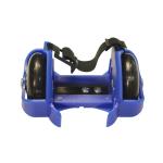 YOBANG Blue Heel Wheels Light Up Flashing Heel Skates Wear Over Your Shoes