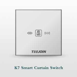 China Smart Zigbee Wall Switch , Zigbee Curtain Switch 2.4G Wireless Frequency factory