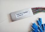 1×64 PLC SM Fiber Optic Cable Coupler For FTTP / FTTH / FTTN / FTTC