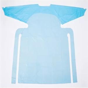 China Blue 2/5/10PCS Disposable Protective Clothing, Medical Isolation Gowns, Blue Protective Coverall factory