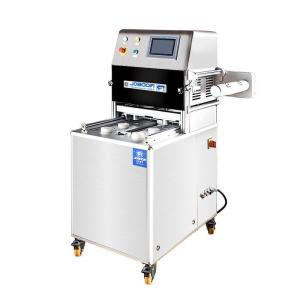 China Industrial Food Vacuum Sealer Nitrogen Filling Packing Machine For Smoked Foods factory