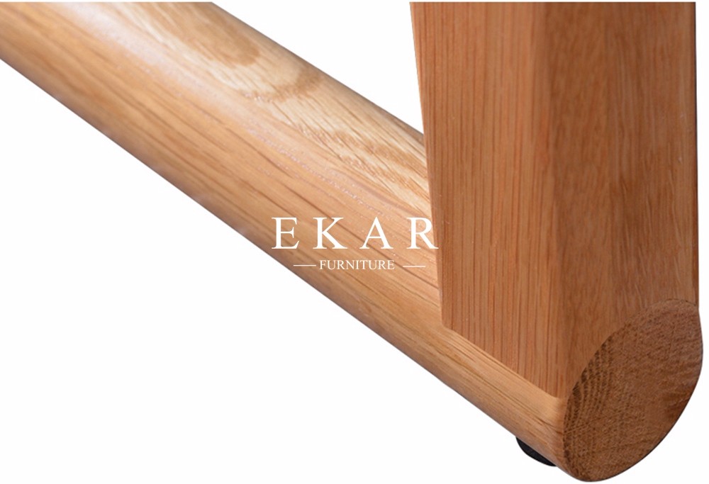 Nordic Style Solid Wood Bed Oak Bedroom Furniture Modern Bed