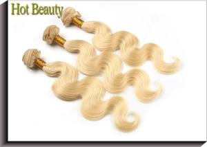China Russian Human Hair 6A Grade Virgin Hair Extension Body Wave , No Knots For Beauty factory