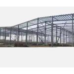 Welded Steel Prefabricated Agricultural Buildings H Section Steel Frame