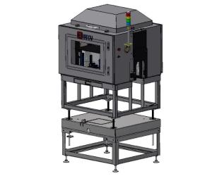 China Liquid Level Inkjet Printer Full Bottle Inspection Machine For Glass Bottle Cap ODM factory