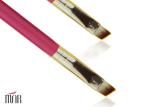 Tapered Pink Angle Eyeshadow Blending Brush Makeup Cosmetic Eyebrow Brush
