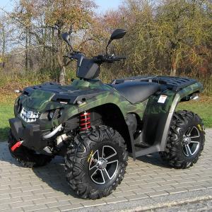 China Oil Cooled 400cc Four Wheel Atv Double / Single A - Arm With Aluminum Rim Electric Shift factory