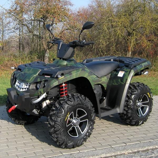 Oil Cooled 400cc Four Wheel Atv Double / Single A - Arm With Aluminum Rim