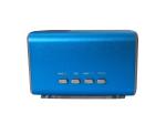 Metal portable Powerful mini Blue speakers (BT-S004) Support Micro SD card