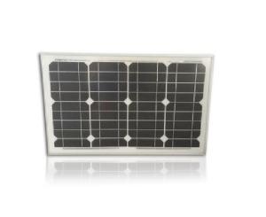 China Small Dry Camp Monocrystalline Pv Cells , Off - Grid Lighting 12v 40 Watt Solar Panel factory