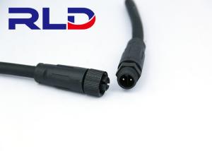 China Waterproof Plug And Socket Cable Connector 2 Pin M12 Waterproof Connector factory