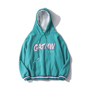 China 100% Chemical Fiber Zip Up Hooded Sweaters factory