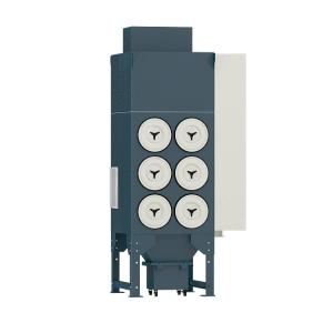 China 7500W Pulse Back Blowing Laser Dust Collector For Woodworking factory