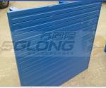 2 Way / 4 Way Fireproof Stackable Metal Pallets Single Faced ISO9001 Certificati