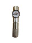 18/8 Cartridge Shell Aluminum Nitrogen Mini Regulator 0-60PSI Gauge