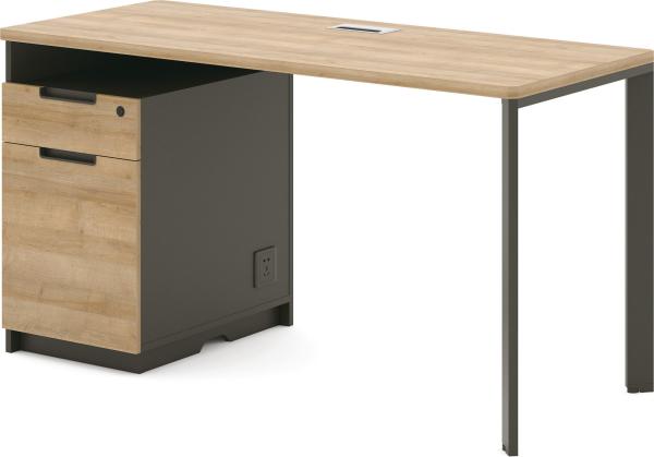 1.2M / 1.4M Wooden Melamine Office Furniture Computer Table SGS Home Office
