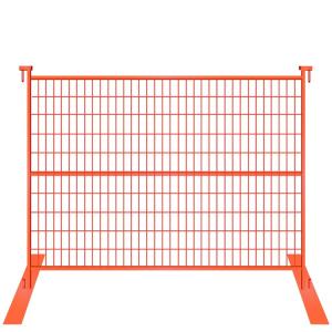 China Customizable Color Temporary Security Fencing 3.5-4mm Wire Diameter Sample Free factory