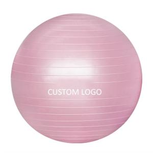 China Availalbe OEM 55cm PVC Anti-Burst Gym Exercise Yoga Ball with Air Pump and Colorful factory