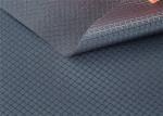 Diamond Lattice Jacquard Recycled Pet PU Coating Polyester Oxford Fabric