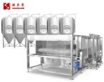 Stainless Steel Small Pasteurization Machine , Milk Juice Glass Sterilizer