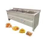 Electric Or Gas Deep Fryer Automatic Basket Lift For Fried Chicken And Potato