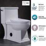 4.8l American Standard Right Height Elongated Toilet One Piece Floor Mounted