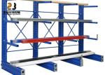 250-800lbs Cantilever Pallet Racking Powder Coating Cantilever Shelf Rack