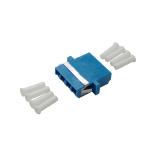 SM/MM/OM3 Fiber Optic Accessories 4 Cores Quad LC Fiber Optic Adapter