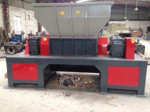 China Used car tires strong twin shaft shredder tyre recycling rubber shredder factory
