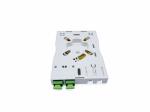 2 Port Plastic FTTH Wall Mount IP30 Optical Termination Box