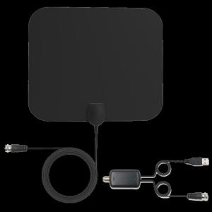 China Private Mold 330*300 Indoor TV Antenna Amplifier for 1080P High Definition DVB-T DVB-T2 factory