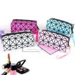Beautiful Fashion Girl 3D PU Travel Cosmetic Bag